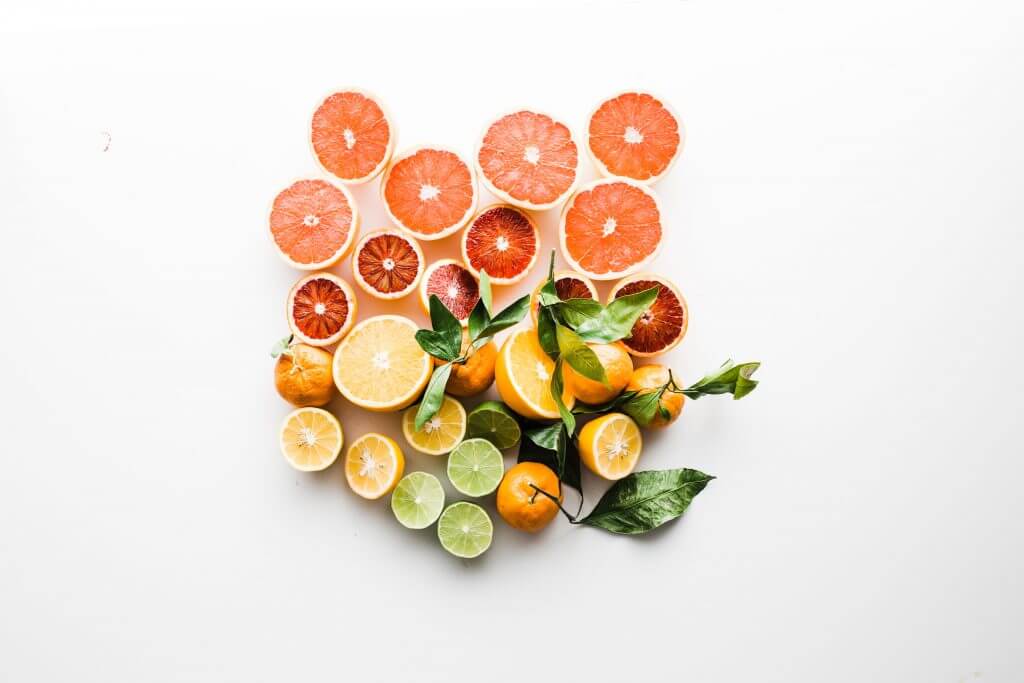 citrus fruits skincare food